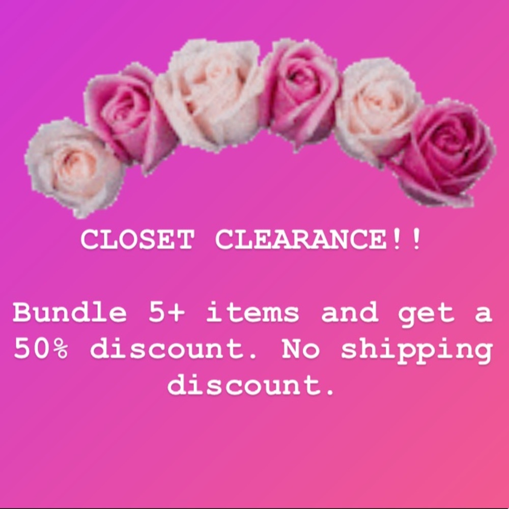 Closet Clearance!!!!